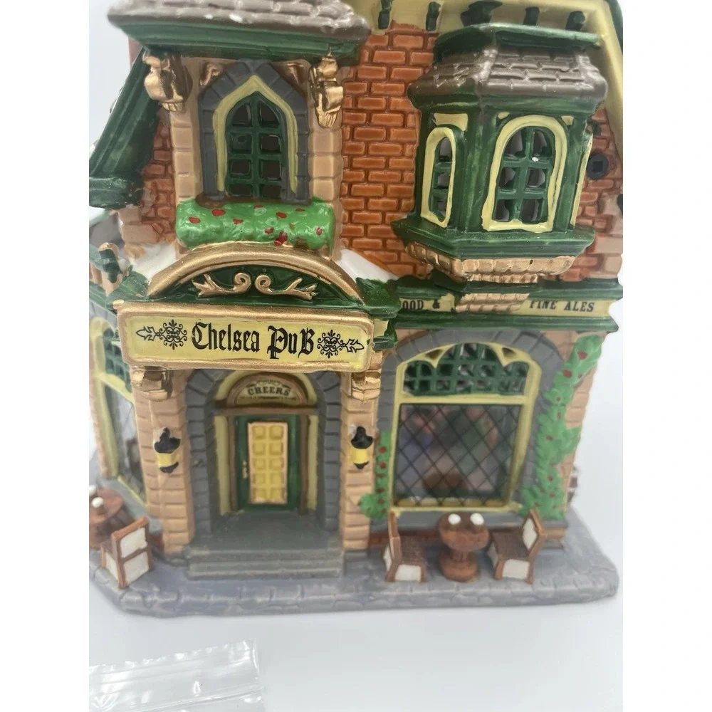 NOB LEMAX Caddington Village CHELSEA PUB 45053 2004 Retired Christmas Light Cord